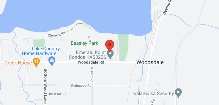 map of #415 3550 Woodsdale Road